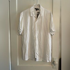 Men’s French Connection White Casual Button Down Shirt